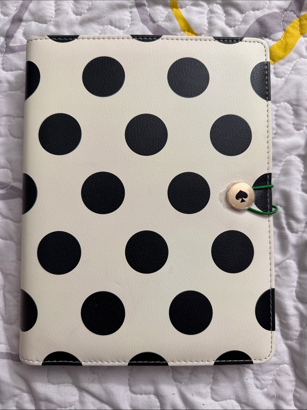 NWOT Kate Spade leather party planner